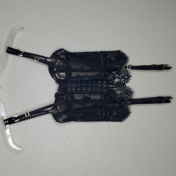 Honey Birdette Black Molly Corset - Picture 4 of 7